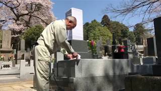 宇都宮市・お墓・河北山崎・開眼と納骨式のお手伝い・石のやたべ