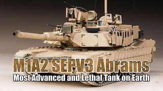 M1A2 SEPV3 Abrams Main Battle Tanks perform tank platoon live fire training operations
