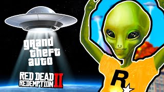 Rockstar Games BIGGEST MYSTERY... Aliens, UFOs, and Their SECRET Meaning (GTA Easter Eggs)