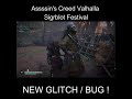 Assassins Creed Valhalla - Sigrblot Festival | NEW GLITCH / BUG #shorts