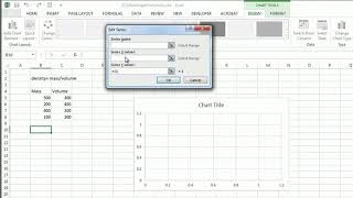 How to Make a Graph for Density in Excel With Microsoft