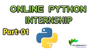 Python Part 1 || #OnlinePython Internship