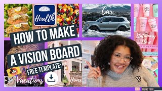 HOW TO Create A Vision Board that Works | 2020 Vision Board | Rising To Be 💫