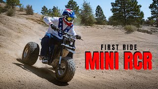 MINI RCR E-3-WHEELER: FIRST TRAIL RIDE!