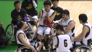 Wheelchair Basketball NO EXCUSE vs 長野WBC 準々決勝 車椅子バスケット 2013.5.4