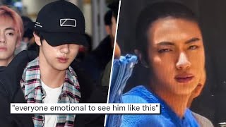 Jin Cries "I'm SCARED To Do This"! Jin SHAVES Head For Military NOW? Korean Soldier EXPOSES Jin!
