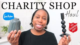 CHARITY |THRIFT SHOP HAUL| highend on a budget!|AMAZING FINDS #amandaoakince