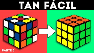 Cómo resolver un cubo de Rubik | El tutorial más fácil | Parte 3