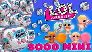 Очень Маленькие Шарики с Сюрпризами LOL Surprise Sooo Mini Lil Sister Обзор-Распаковка