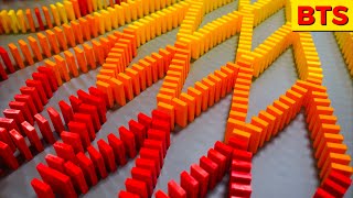 Building 20,000 dominoes with NO plan… disaster or advantage?