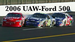 My First Race (Cup Series) | 2006 UAW-Ford 500