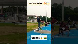 record 🚨🤯 #athletics #athlete #throw #shotputthrow #girl #haryana #state #viral #tranding #shorts