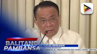 Exec. Sec. Bersamin, bumwelta laban sa pahayag ni former Pres. Spox Harry Roque...