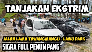 TANJAKAN EKSTRIM JALAN LAMA TAWANGMANGU-SARANGAN PAKAI SIGRA