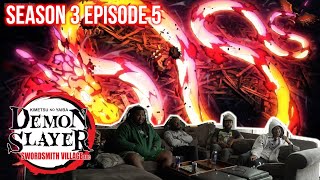 Demon Slayer Season 3 Episode 5 Reaction | RED SWORD