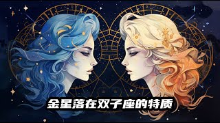 金星落在雙子座的特質