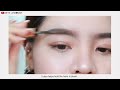 my eyebrow routine korean eyebrow tutorial indo subs erna limdaugh