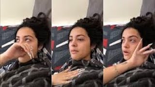 Malu Trevejo | live Instagram Story | She Cried Out Because Of Fans | 23th April 2018
