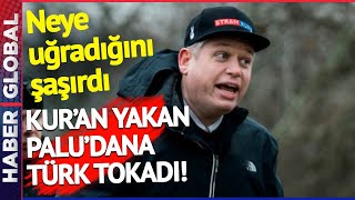 Kur'an Yakan Paludan'a Türk Tokadı! Türk Büyükelçiliğinin Önüne Gitti Ama Neye Uğradığını Şaşırdı!