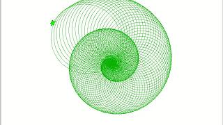 drawing circles using recursive process : Python turtle graphics (part13)
