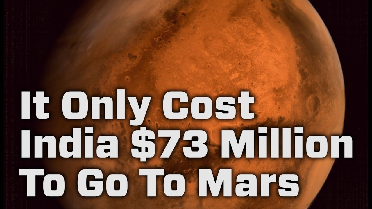 It Only Cost India $73 Million To Go To Mars - YouTube