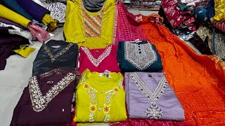 Chickpet Bangalore Offer Sale Pick Any 750rs Kurti Set Collection||Single Courier World Wide Avl