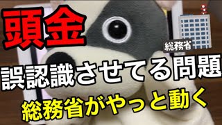 【頭金の闇】知らんぷりしていた総務省がやっと動くらしいよ⁉キャリアショップなどの分かり難い手数料問題。docomo/au/ソフトバンク