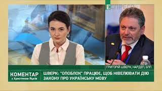 Опоблок працює, щоб нівелювати дію закону про українську мову, - Шверк