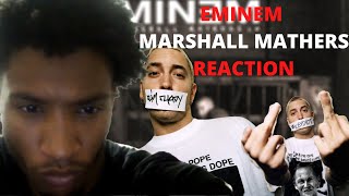DAMN EM' IS GOIN OFF LOL | Eminem - Marshall Mathers | REACTION |