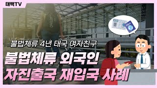 [행정사법인 태백] 불법체류외국인(4년) 자진출국 후 재입국 사례