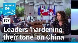 G7 nations 'hardening their tone' on China • FRANCE 24 English