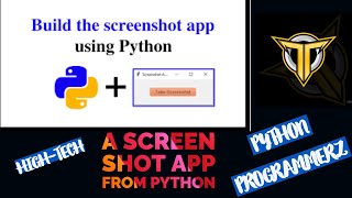 HOW TO MAKE SCREENSHOT GUI (TKINTER) IN PYTHON