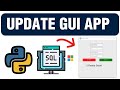 GUI APP For Update - MSSQL with Python Customtkinter Lesson 6