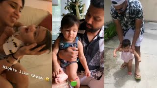 Rohit Sharma's Daughter Samaira Sharma Playing with her Mom and Uncle
