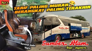 PALING COCOK BUAT KAUM MENDANG MENDING 😂. Bagaimana sensasinya❓.Trip Bus sumber alam Bogor - Jogja.