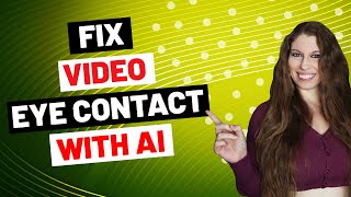 Correct Eye Contact In Videos Using AI (When Reading From A Teleprompter) Descript Tutorial