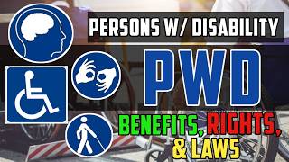 PWD (PERSONS WITH DISABILITY) BENEFITS, RIGHTS, \u0026 LAWS IN THE PHILIPPINES COLLABORATION WITH NCDA