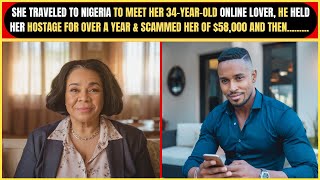 She Traveled to Nigeria to Meet Online Lover, Held Her Hostage for Over A Year, Scammed of $58,000..