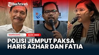 Usai Dijemput Paksa, Haris Azhar dan Fatia Diperiksa di Polda Metro Jaya