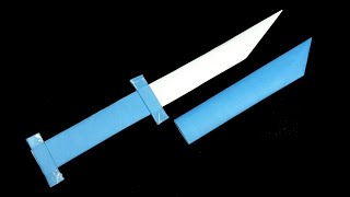 Easy Origami Sword - How To Make a Paper Sword|Paper Sword|Origami Sword|Paper Things Without Glue