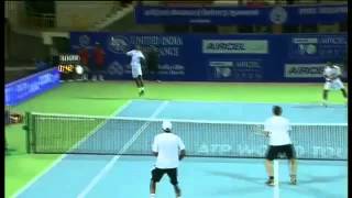 ACO 2014 - Day3: Match3 Highlights -  N Sriram BALAJI/R RAMANATHAN vs S LIPSKY/R RAM