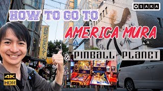 How to go to American village in Osaka, and the cheapest entertainment in Americamura! #163