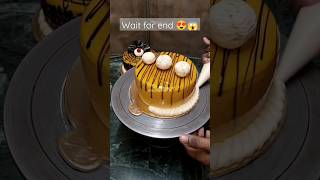 butterscotch cake new design @qualitycake108 #subscribe #shortsfeed #shorts #viral