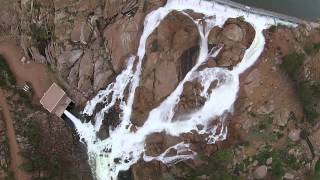 Cheesman and Strontia Springs dams spectacular aerials