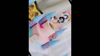 Princess Castle Cake / 爱莎公主 白雪公主 城堡蛋糕 / 戚风鲜奶油蛋糕