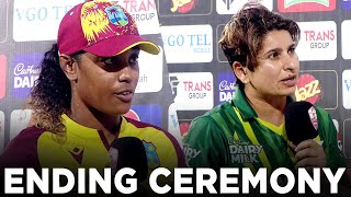 Ending Ceremony | Pakistan Women vs West Indies Women | 3rd T20I 2024 | PCB | M2F2A