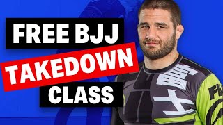 Free BJJ Takedown Class With Judo Olympian Travis Stevens