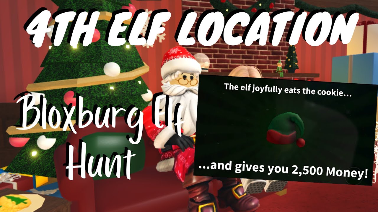 THE *4TH ELF LOCATION* - Bloxburg Elf Hunt 2022! | Bloxburg - YouTube