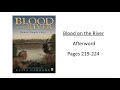 Blood on the River - Afterword