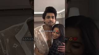 Abhishek with Manisha Rani ❤️ #abhishekkumar #manisharani #shorts #love #trending